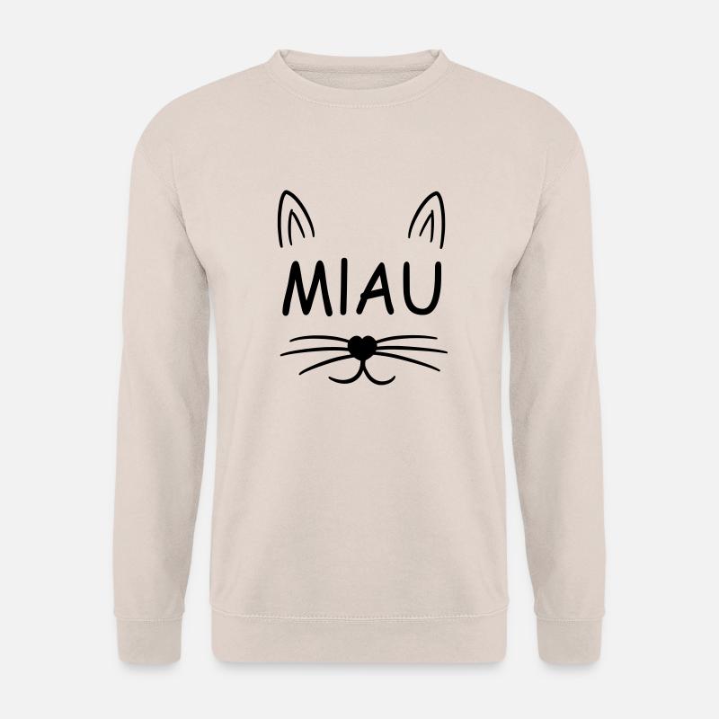 Katze - Unisex Pullover - Sand