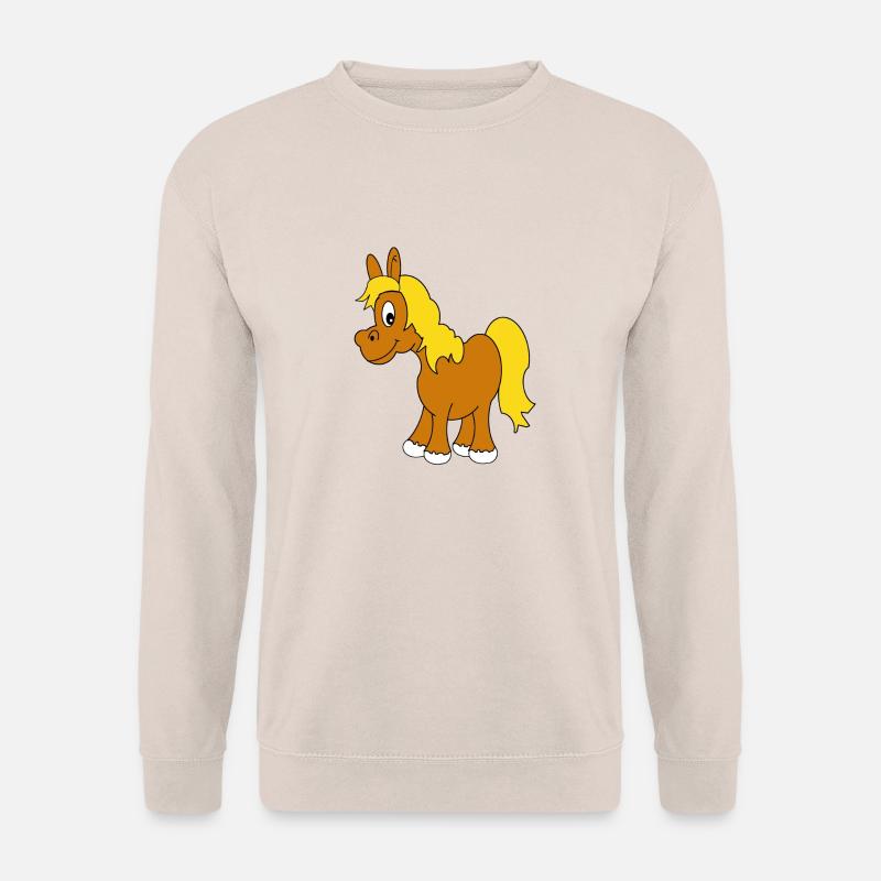 Pferd - Unisex Pullover - Sand