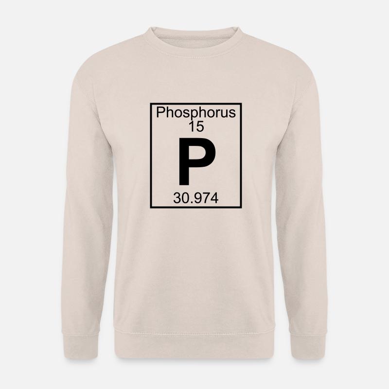Phosphorus (P) (element 15) - Unisex Sweatshirt - sand