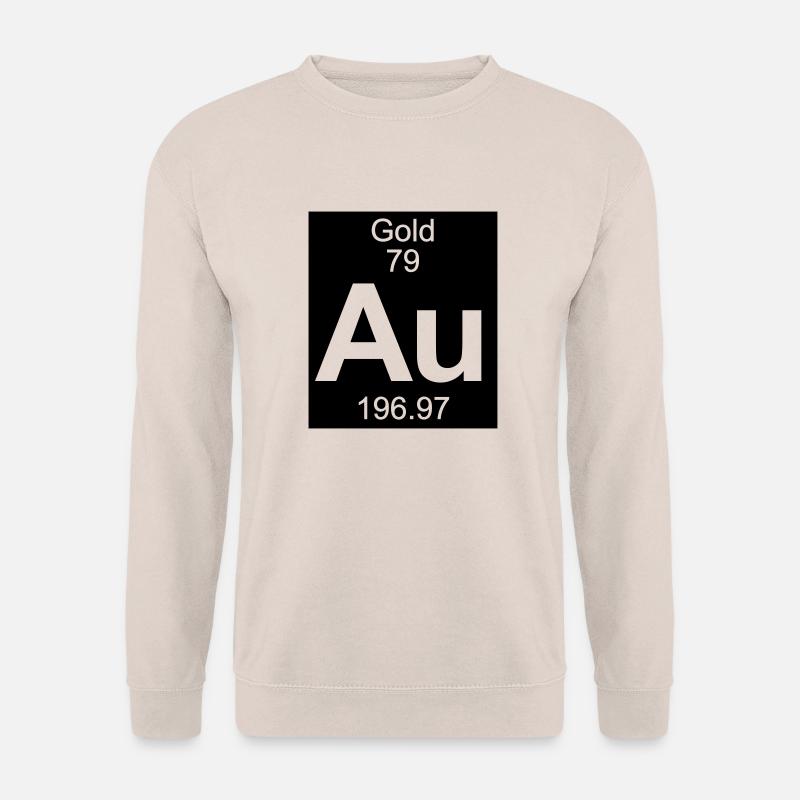 Gold (Au) (element 79) - Unisex Sweatshirt - sand