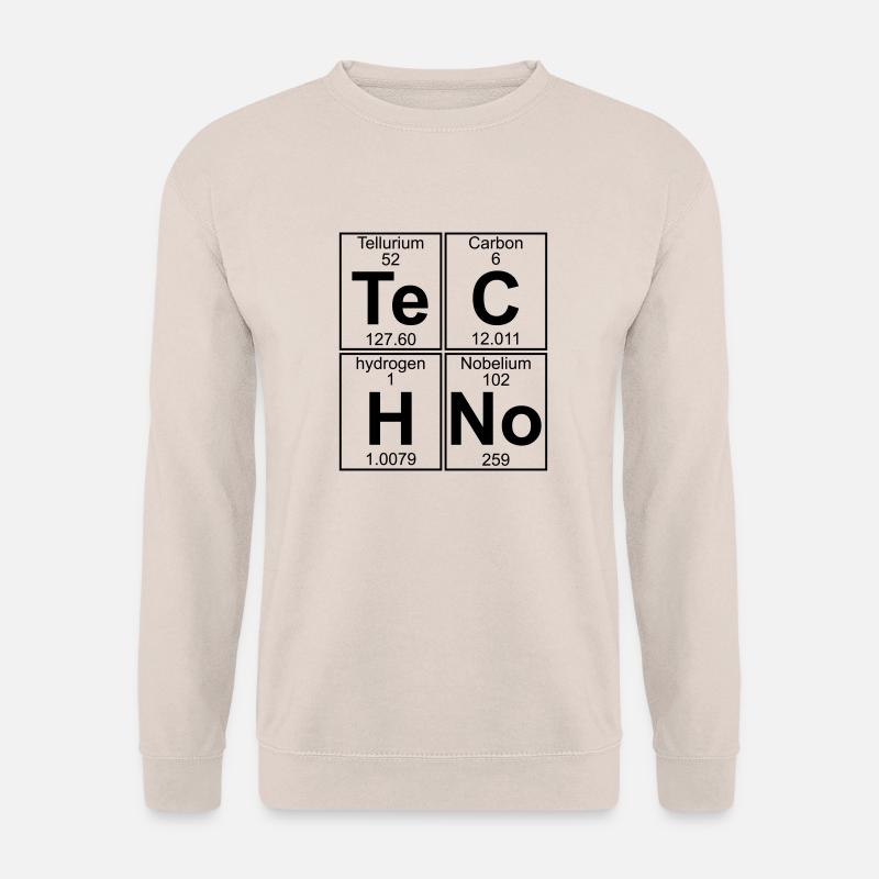 Te-C-H-No (techno) - Unisex Sweatshirt - sand