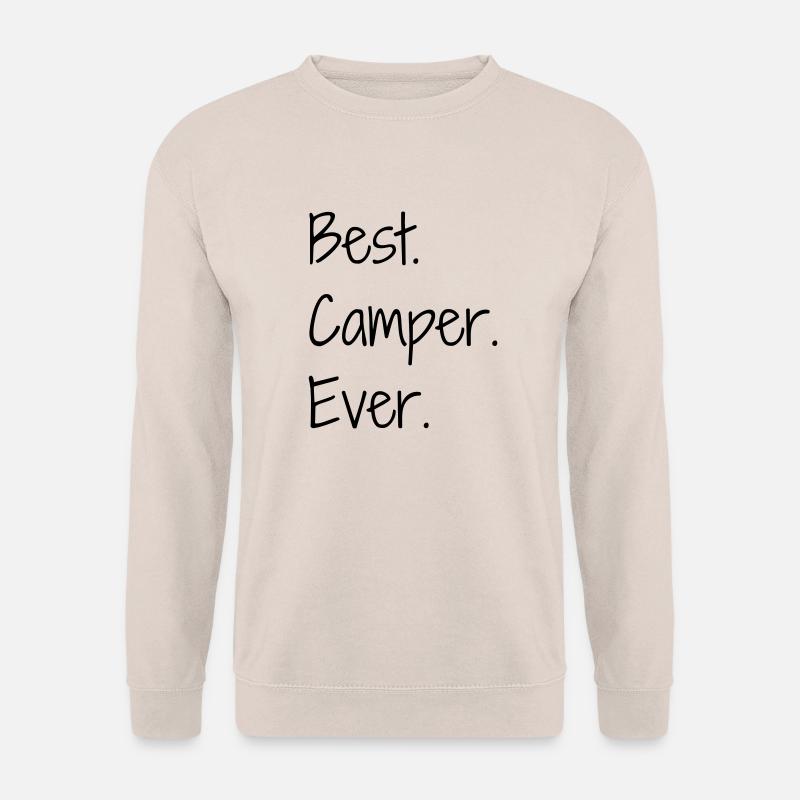 Camping / Camper / Zelt / Wandern - Unisex Pullover - Sand