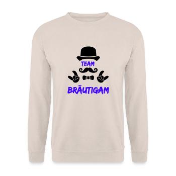 Équipe Groom - Sweat-shirt Unisexe - sable - Devant - Alina (178cm) & Michal (187cm)