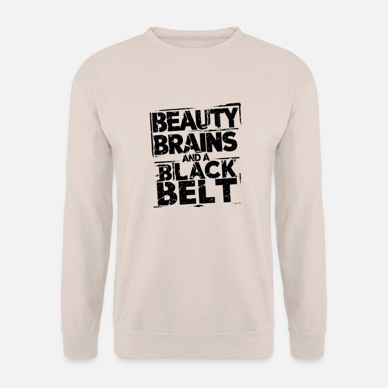 Karate mit Stil und Stärke - Unisex Pullover - Sand