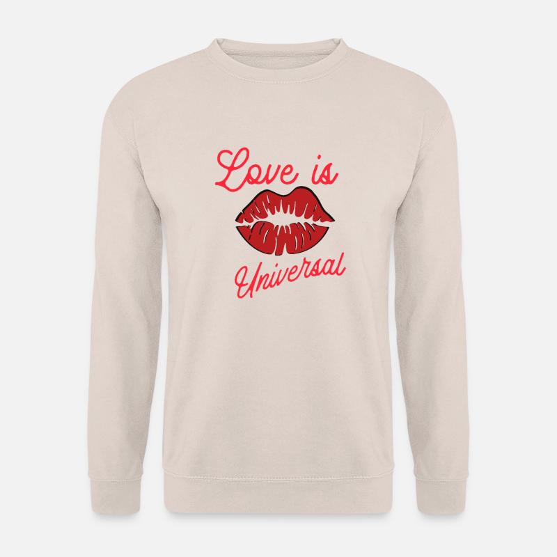 Liebe ohne Grenzen - Unisex Pullover - Sand