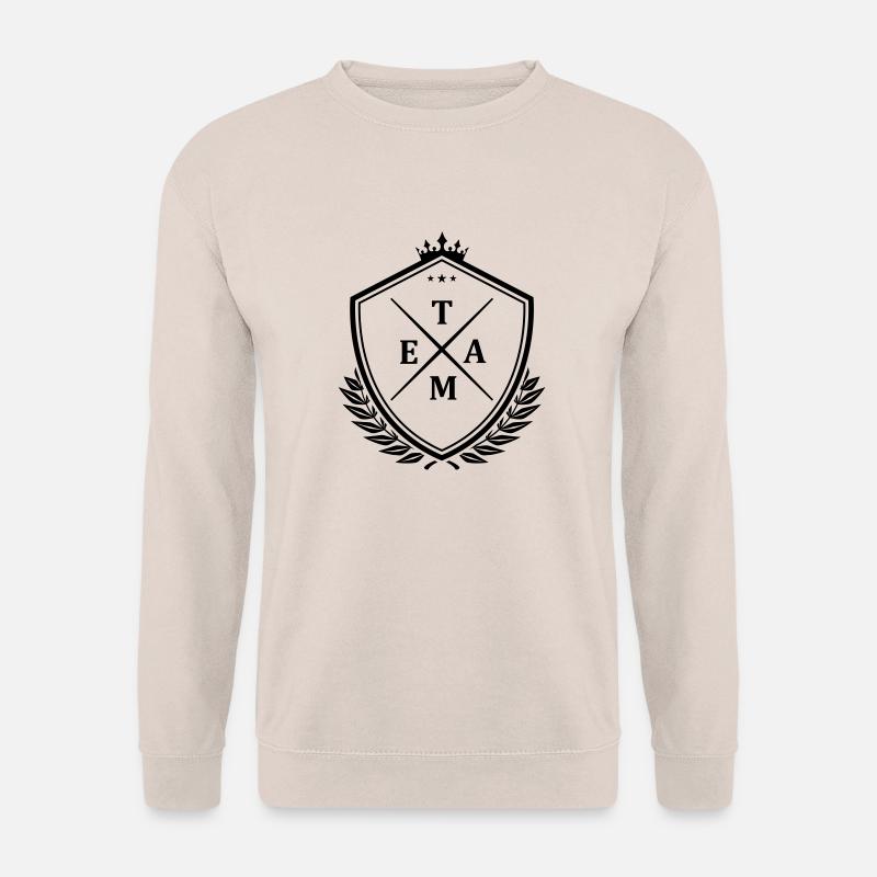 team wappen - Unisex Pullover - Sand