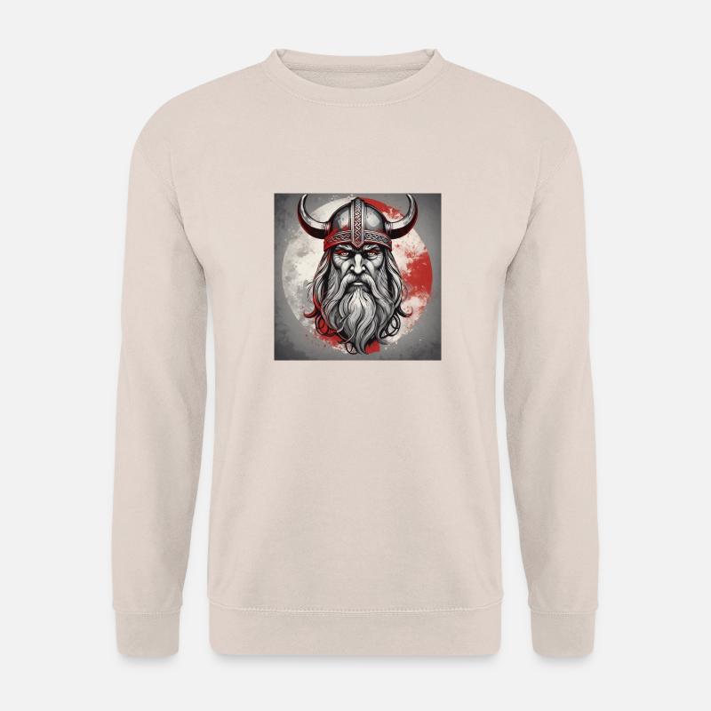 Der Allvater der Wikinger - ODIN - Unisex Pullover - Sand