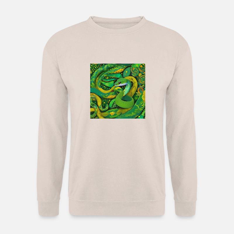 Schlange - Unisex Pullover - Sand
