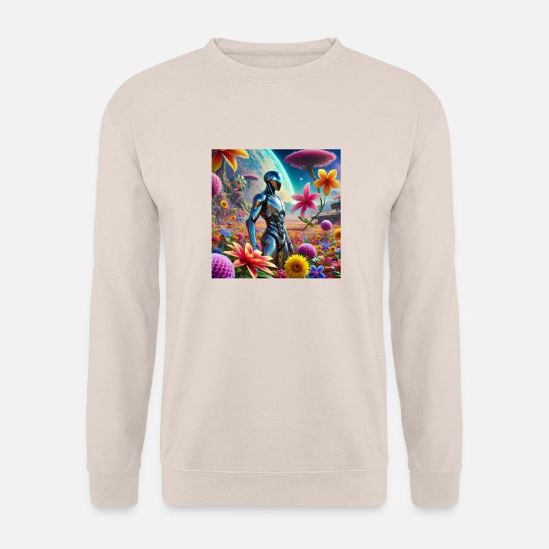Hippieroboter - Unisex Pullover - Sand