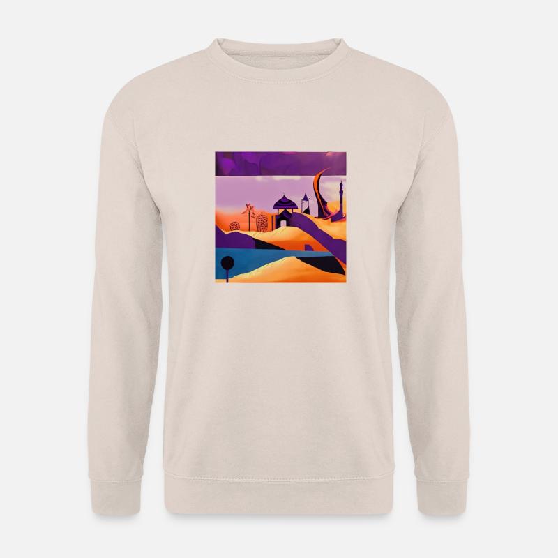 Leben in der Wüste - Unisex Pullover - Sand