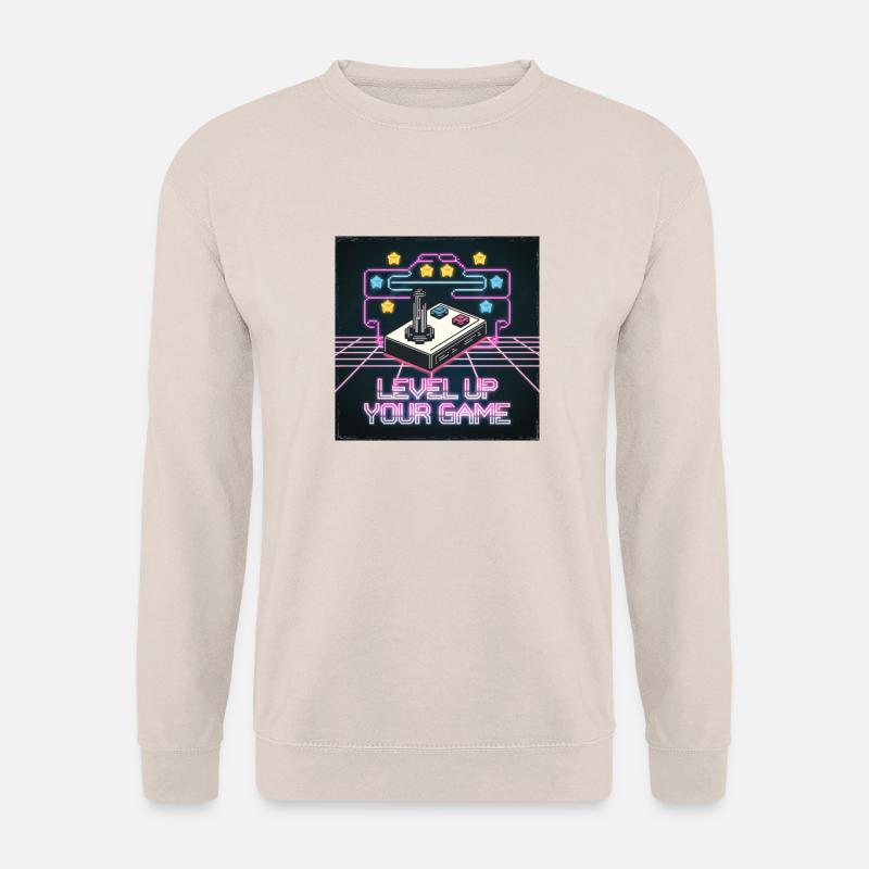 Retro Gaming - Unisex Pullover - Sand