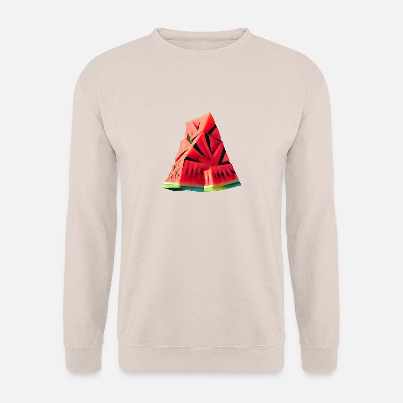 Ein Stück Wassermelone - Unisex Pullover - Sand