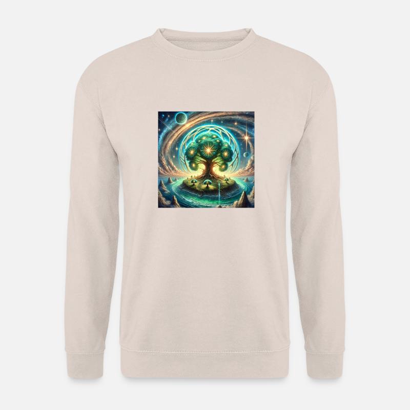 Licht im Ozean - Unisex Pullover - Sand
