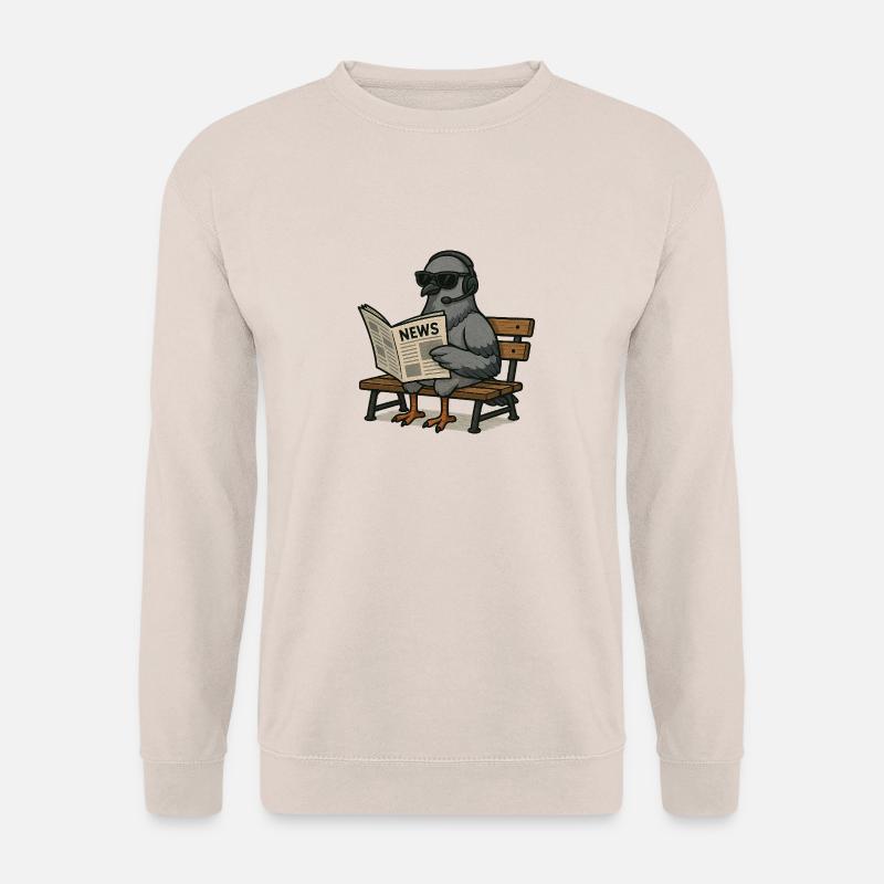 Spionage-Taube - Unisex Pullover - Sand