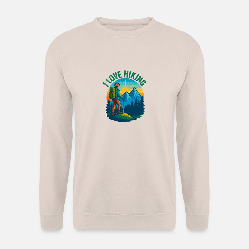 Ich liebe Wandern - Unisex Pullover - Sand