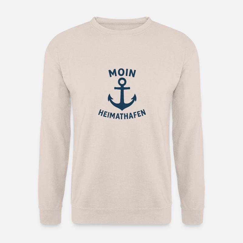 Moin Heimathafen - Unisex Pullover - Sand