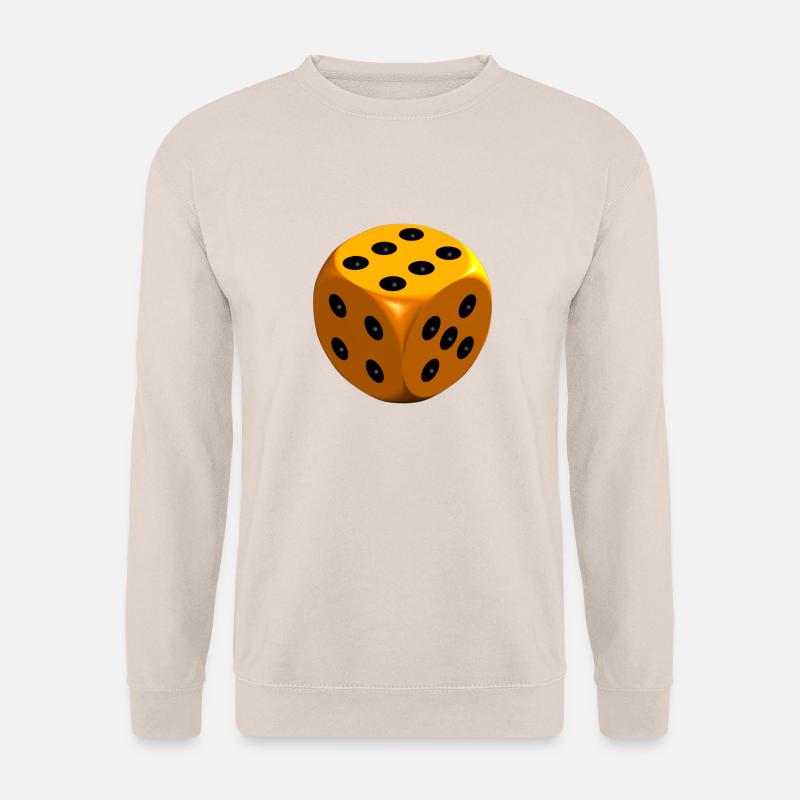 Orangefarbene Stanze 4 5 6 - Unisex Pullover - Sand