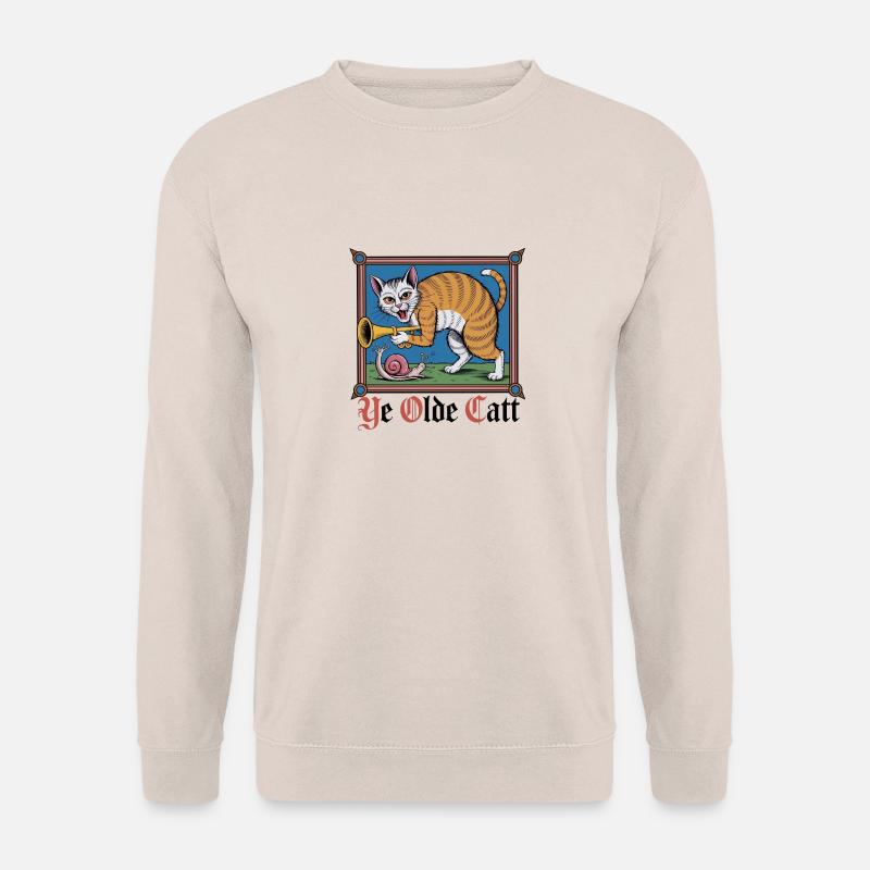 Ye Olde Catt - Unisex Pullover - Sand