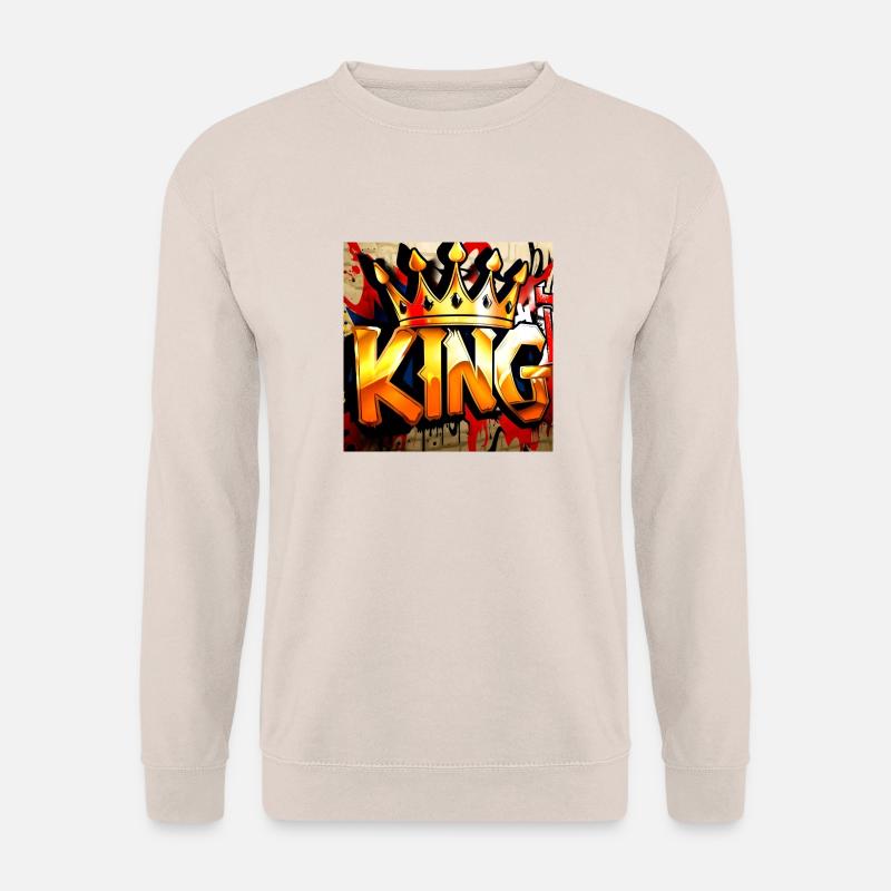 King - Unisex Pullover - Sand