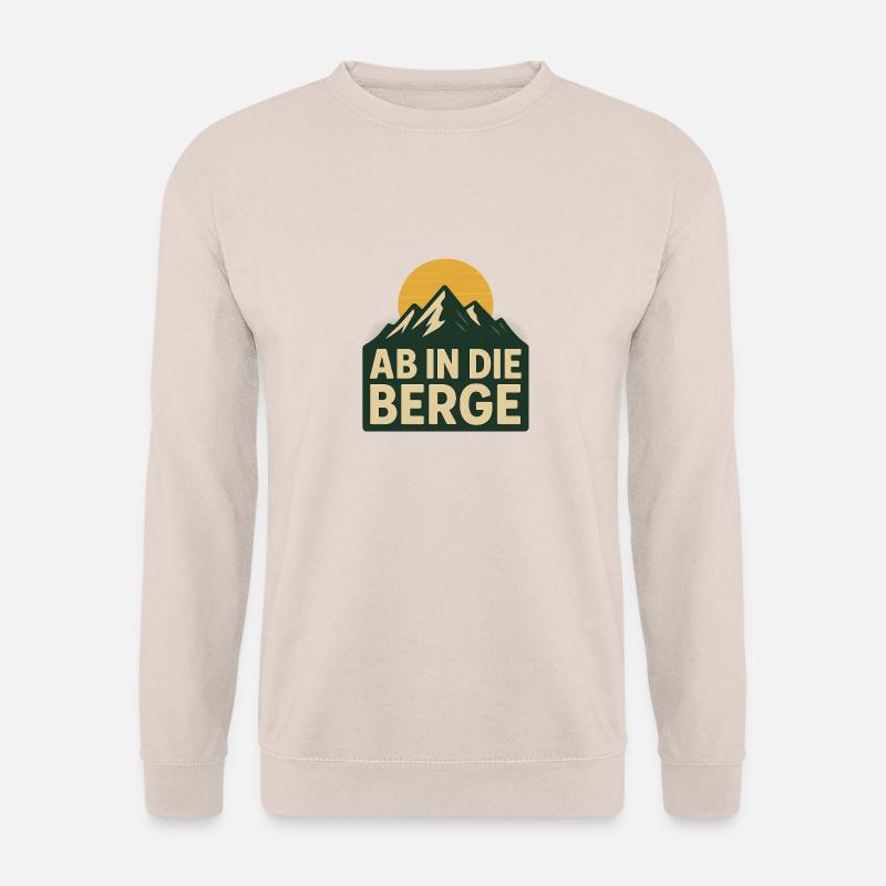 Ab in die Berge - Unisex Pullover - Sand
