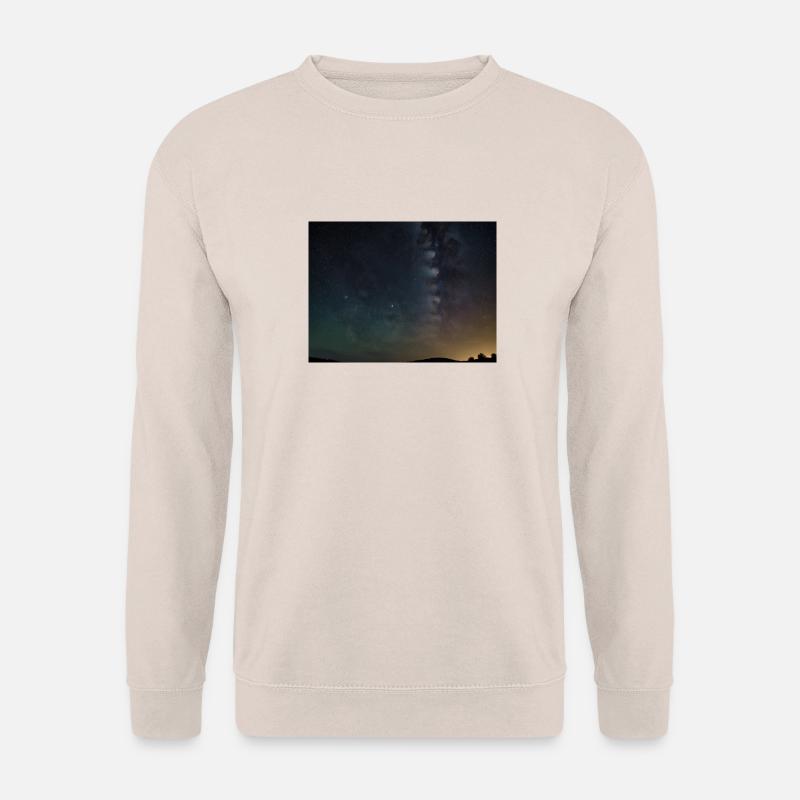 Sternenhimmel Nachthimmel Sterne Milchstraße - Unisex Pullover - Sand