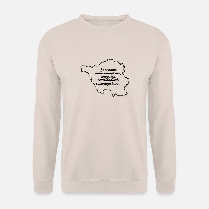 Saarländisch schwätze - Unisex Pullover - Sand