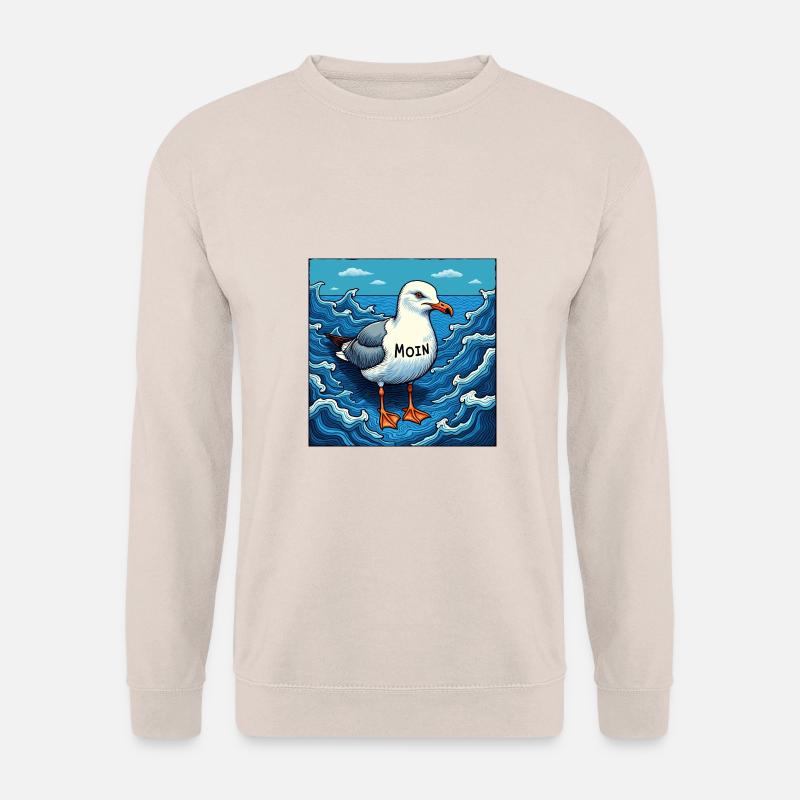 Einsame Möwe - Unisex Pullover - Sand