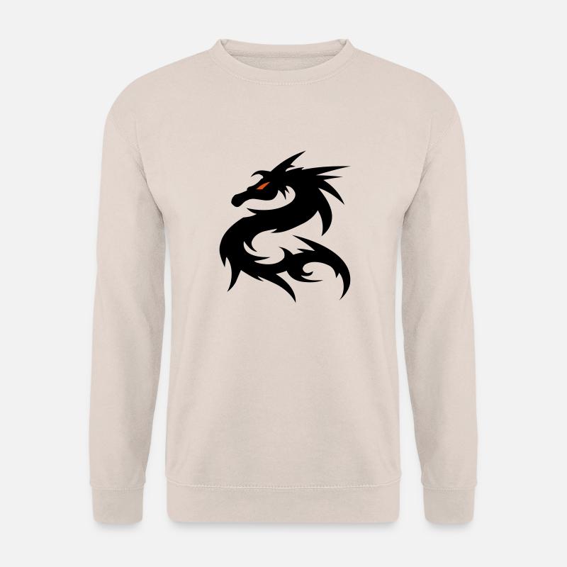 Drache Fantasy Tattoo - Unisex Pullover - Sand