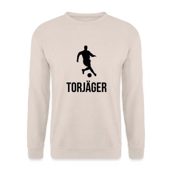 Torjäger - Unisex Pullover - Sand - Vorne - Alina (178cm) & Michal (187cm)