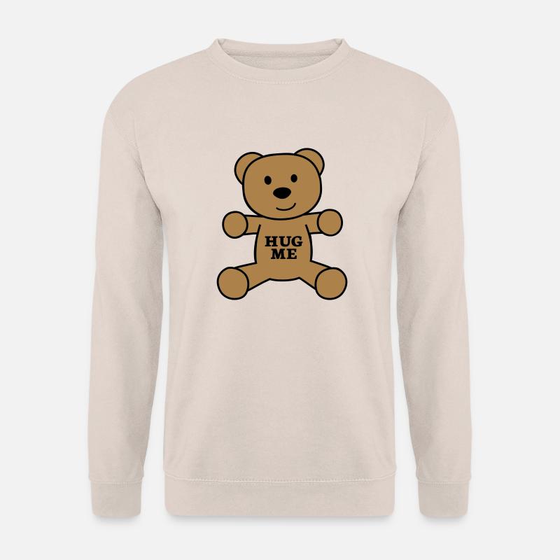 Teddybär Hug me - Unisex Pullover - Sand