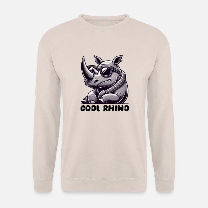 nashorn cool sonnenbrille - Unisex Pullover - Sand