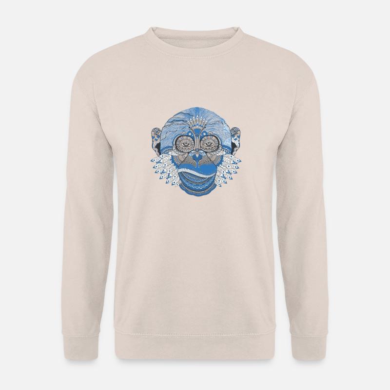 Indian monkey - Unisex Sweatshirt - sand