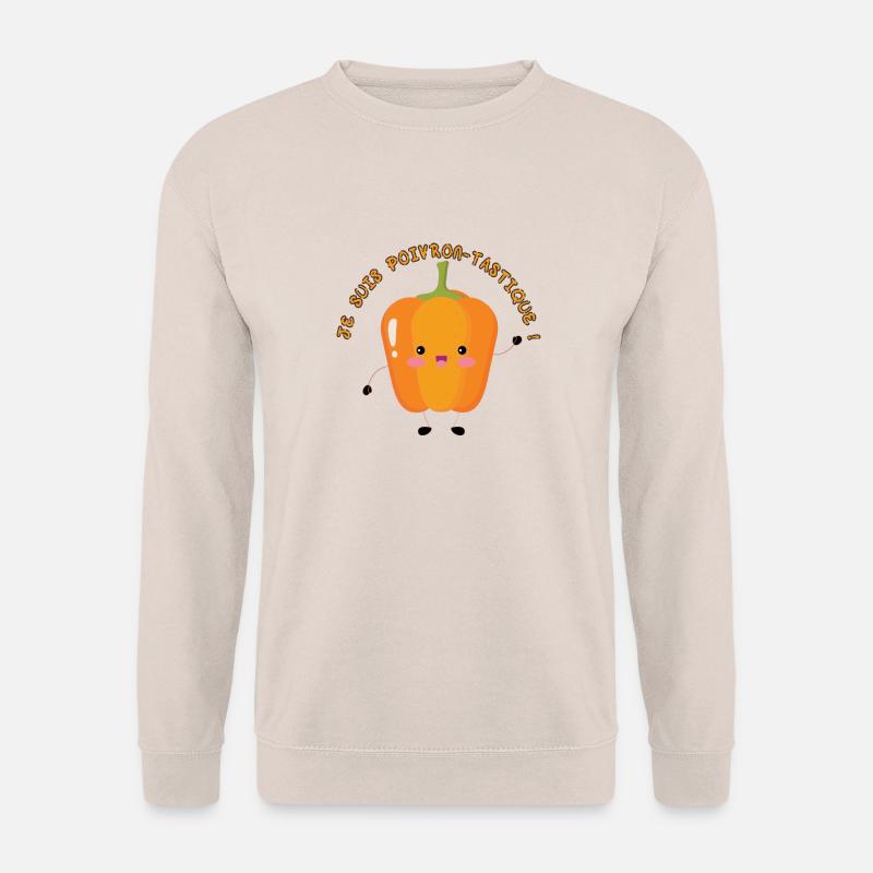 Ich bin ein tastischer Pfeffer - Unisex Pullover - Sand