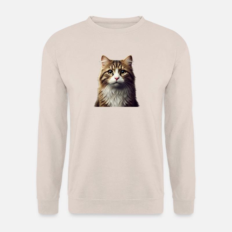Katze - Unisex Pullover - Sand
