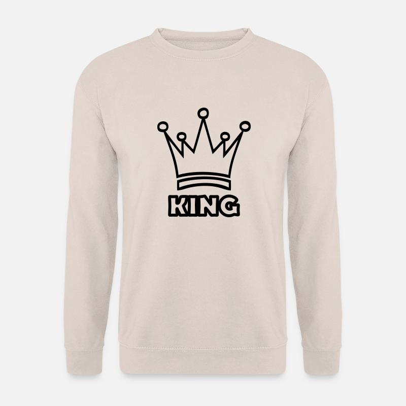 king - Unisex Sweatshirt - sand