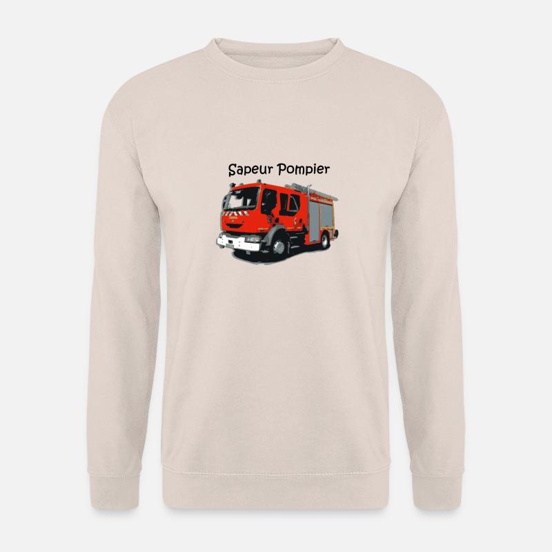 Feuerwehrauto - Unisex Pullover - Sand