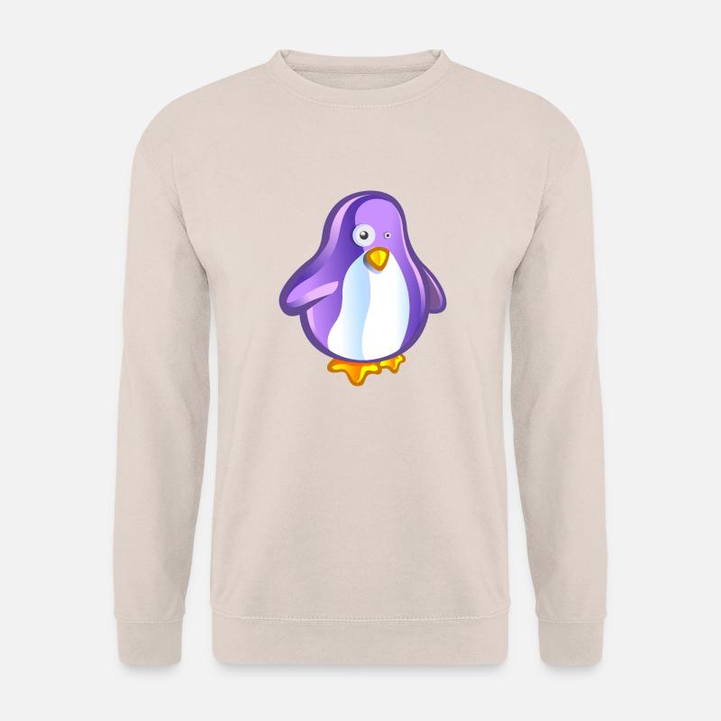 lila Pinguin - Unisex Pullover - Sand