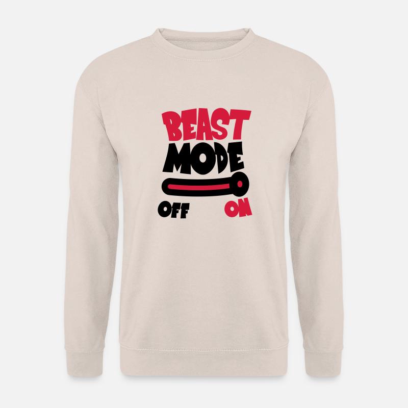 Beast Mode On - Unisex Sweatshirt - sand
