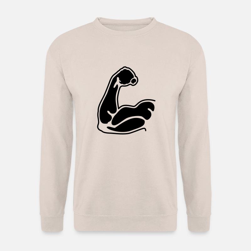 Muskeln - Unisex Pullover - Sand