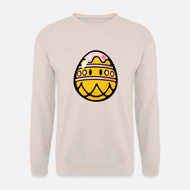 Smiley Easter Egg - Unisex Pullover - Sand