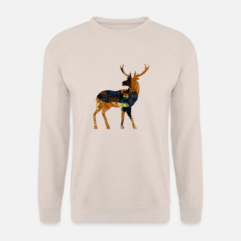 Hirsch - Unisex Pullover - Sand