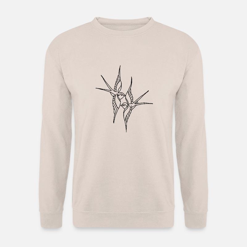 Vögel - Unisex Pullover - Sand
