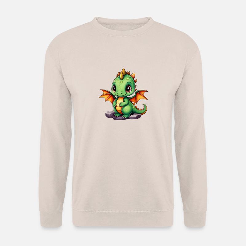 Baby Drache - Unisex Pullover - Sand