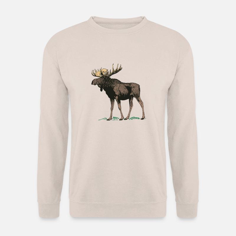 Moose antler - Unisex Sweatshirt - sand