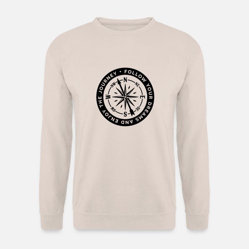 compass - Unisex Sweatshirt - sand