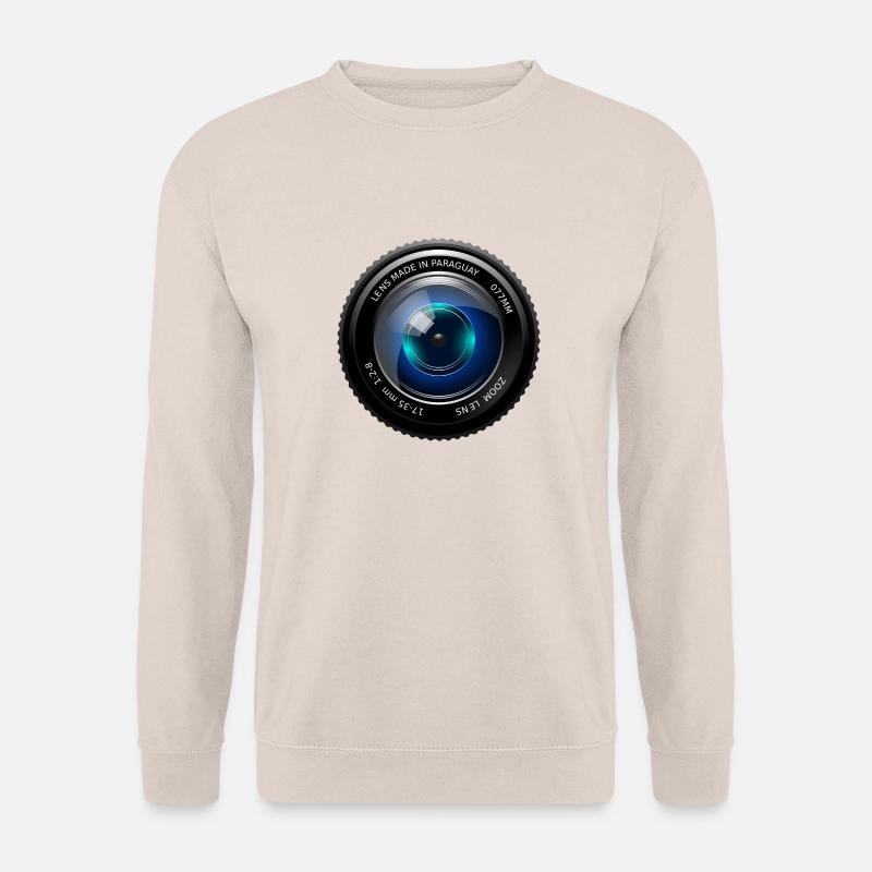 Kamera Linse - Unisex Pullover - Sand