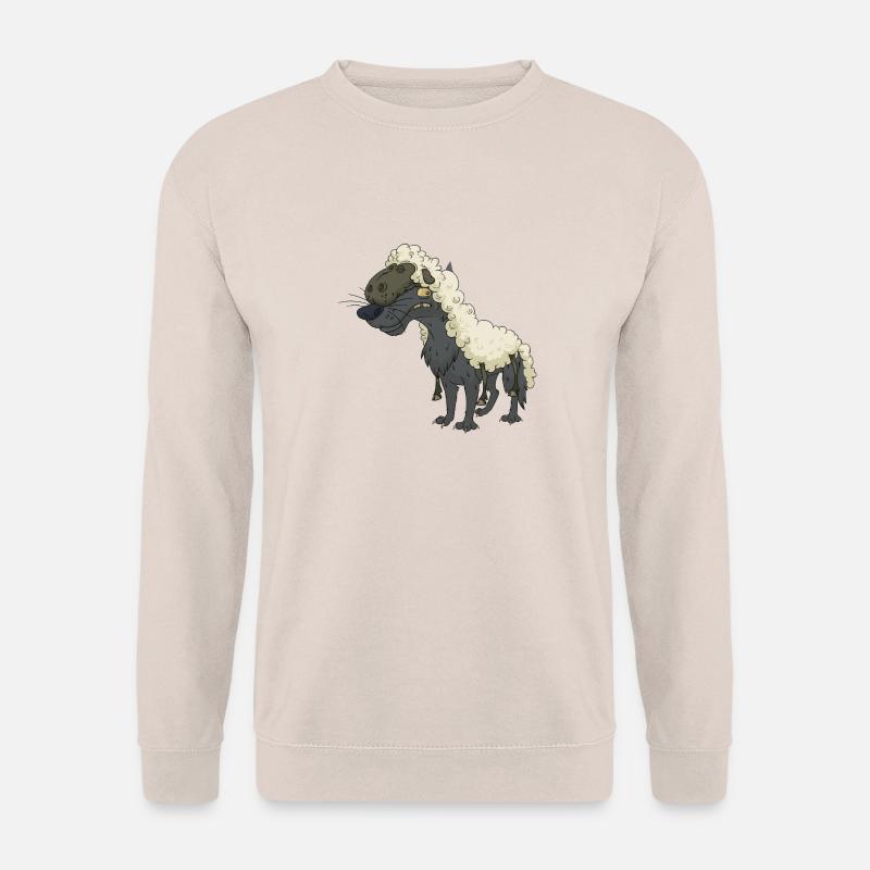Wolf - Unisex Pullover - Sand