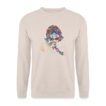 Aretha - Unisex Pullover - Sand - Vorne - Alina (178cm) & Michal (187cm)