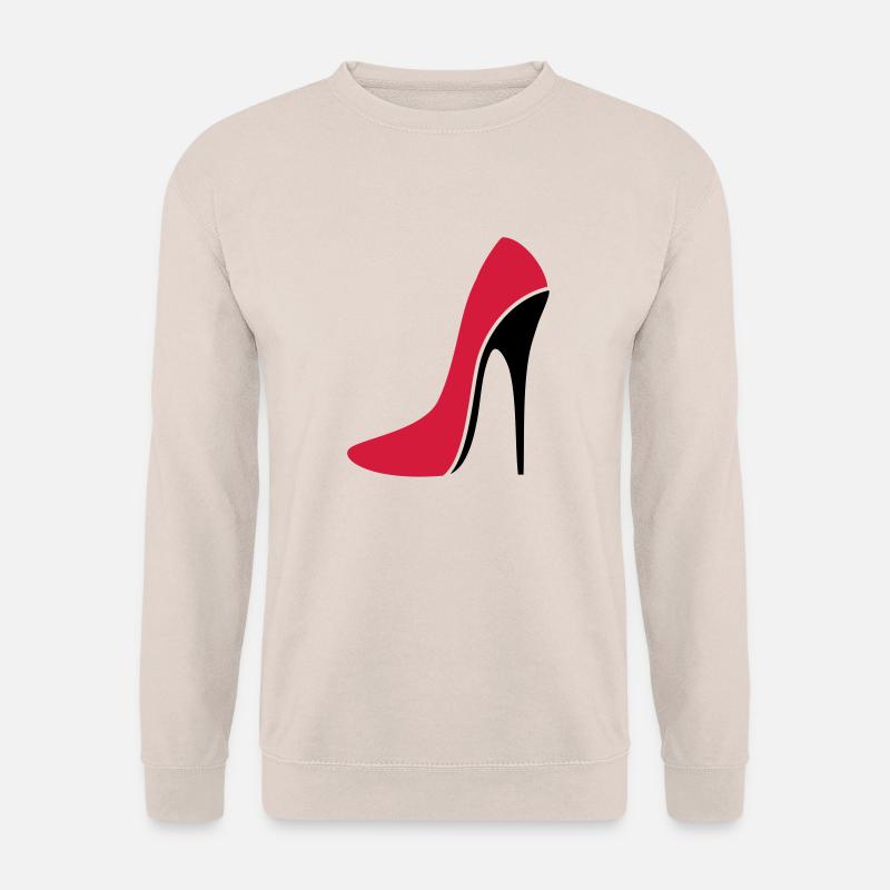 Sexy Stiletto / High Heel - three - Unisex Sweatshirt - sand