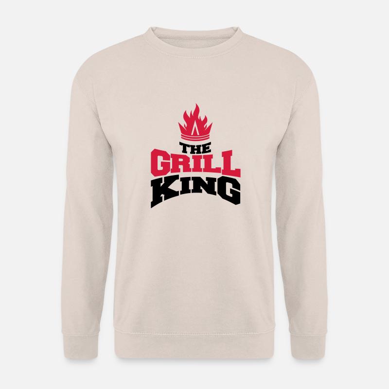 the grill king - Unisex Pullover - Sand